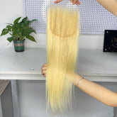 Top Raw #613 High-end Transparent Closure